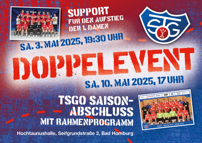 Plakat Doppelevent TSG Oberursel