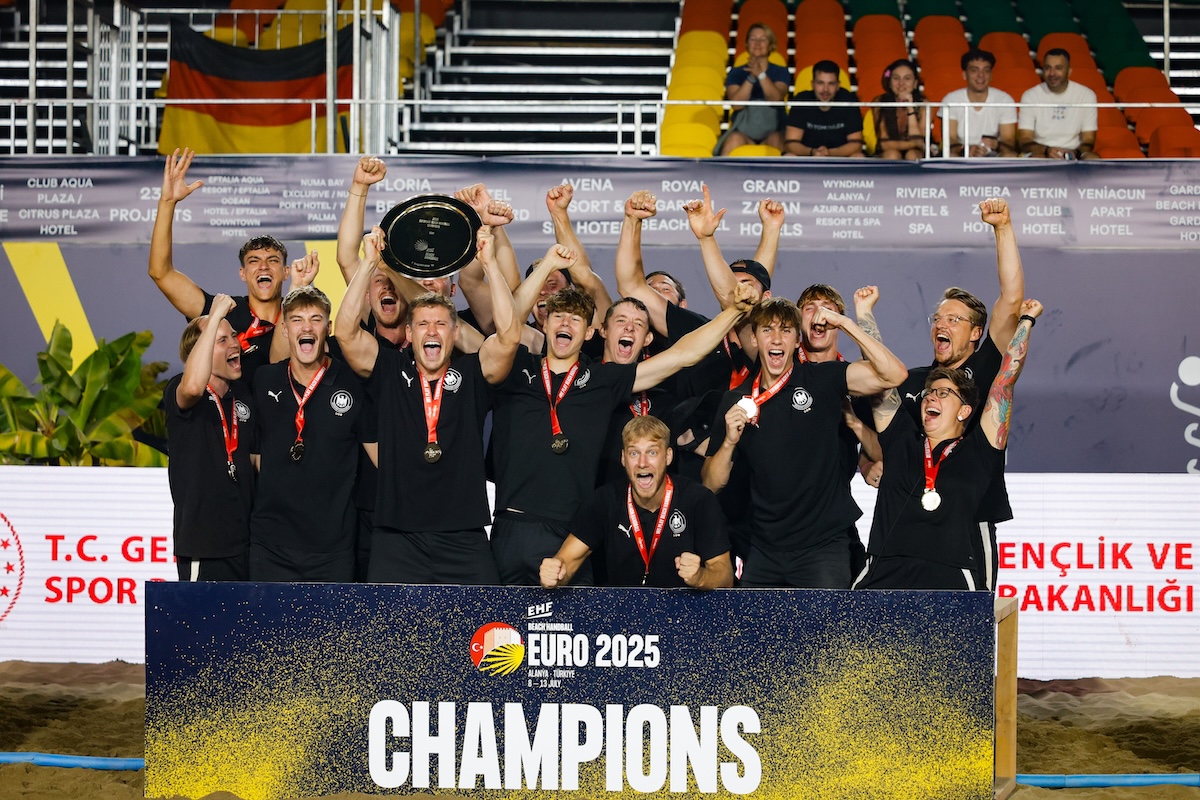 Ceremony, EHF Beach Handball EURO 2025, Alanya, Türkiye, 13.07.2025,