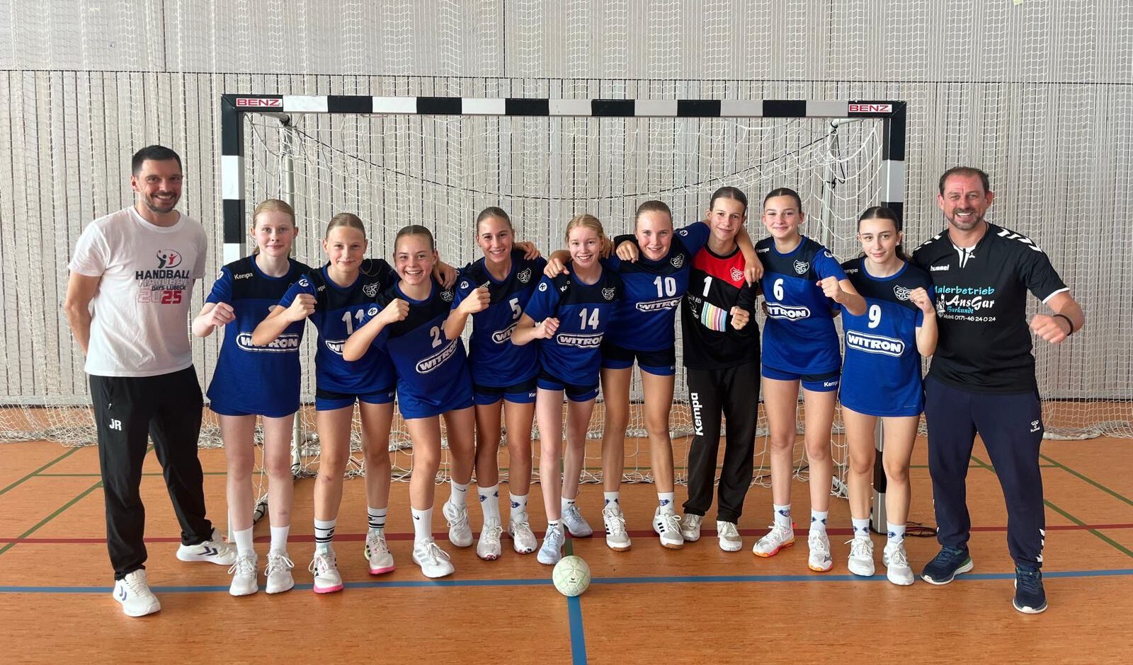 Siegerfoto der wJC2 in Mörfelden