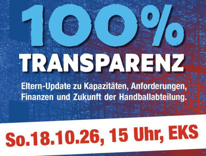 Plakat zum Eltern-Info-Nachmittag